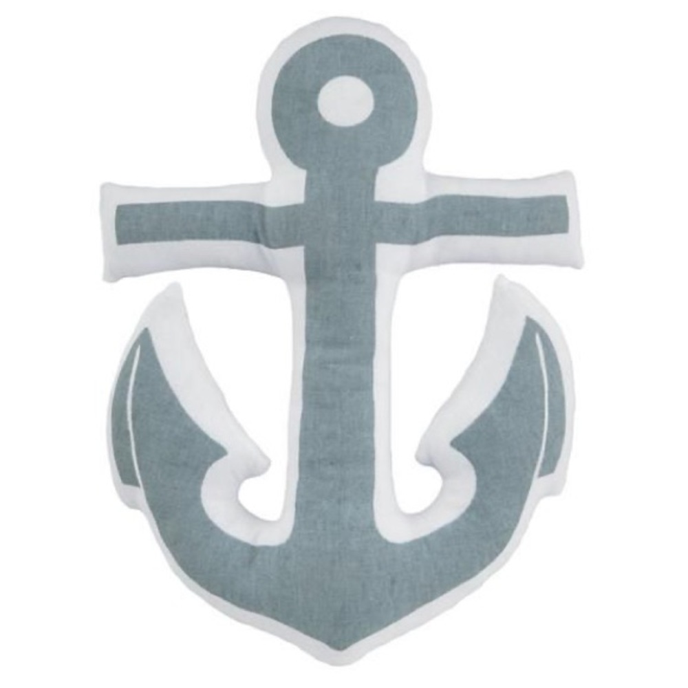 Land of Nod Anchor Accent Pillow